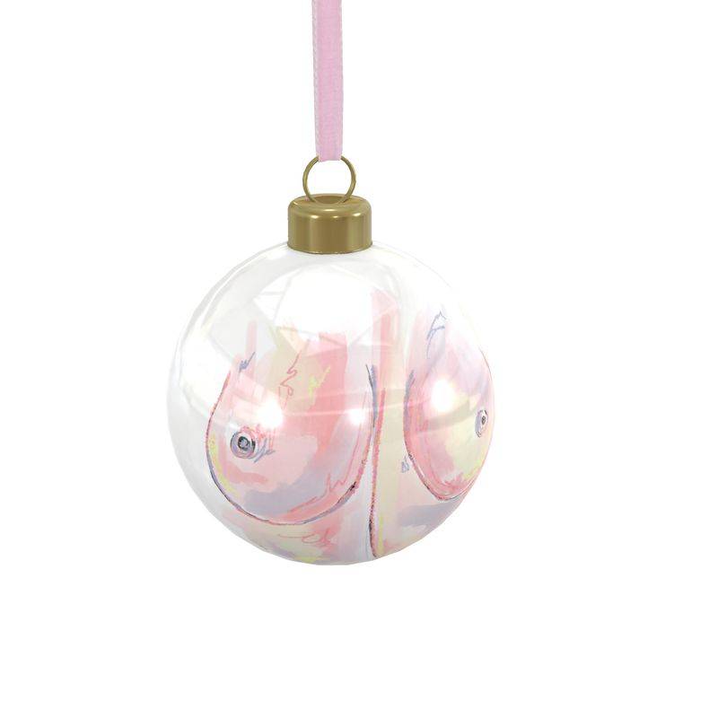 Pink Bone China Booble - Cliodhna Doherty ArtBone China Baubles