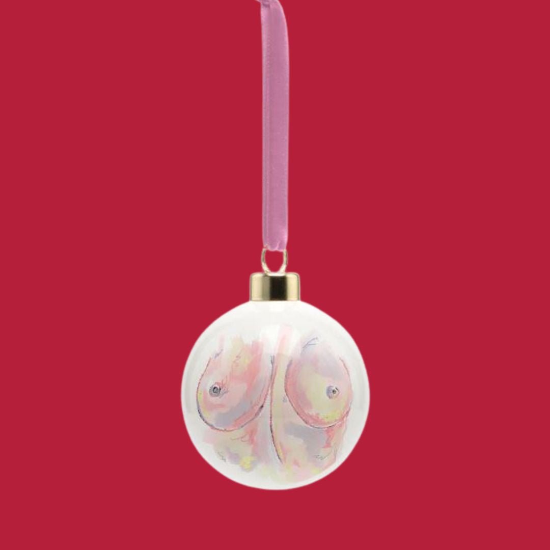 Pink Bone China Booble - Cliodhna Doherty ArtBone China Baubles