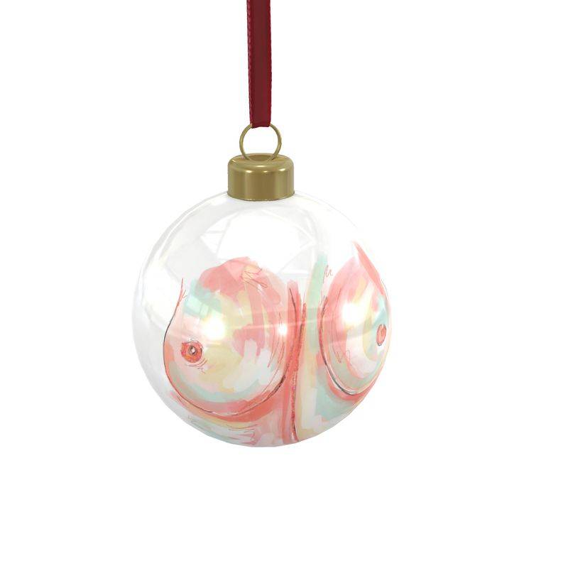 Red Bone China Booble - Cliodhna Doherty ArtBone China Baubles